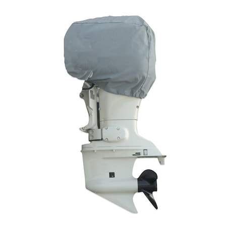 Carver By Covercraft Carver Sun-DURA&reg; 40-70 HP Universal Motor Cover - 25inL x 18inH x 15inW - Grey 70002S-11
